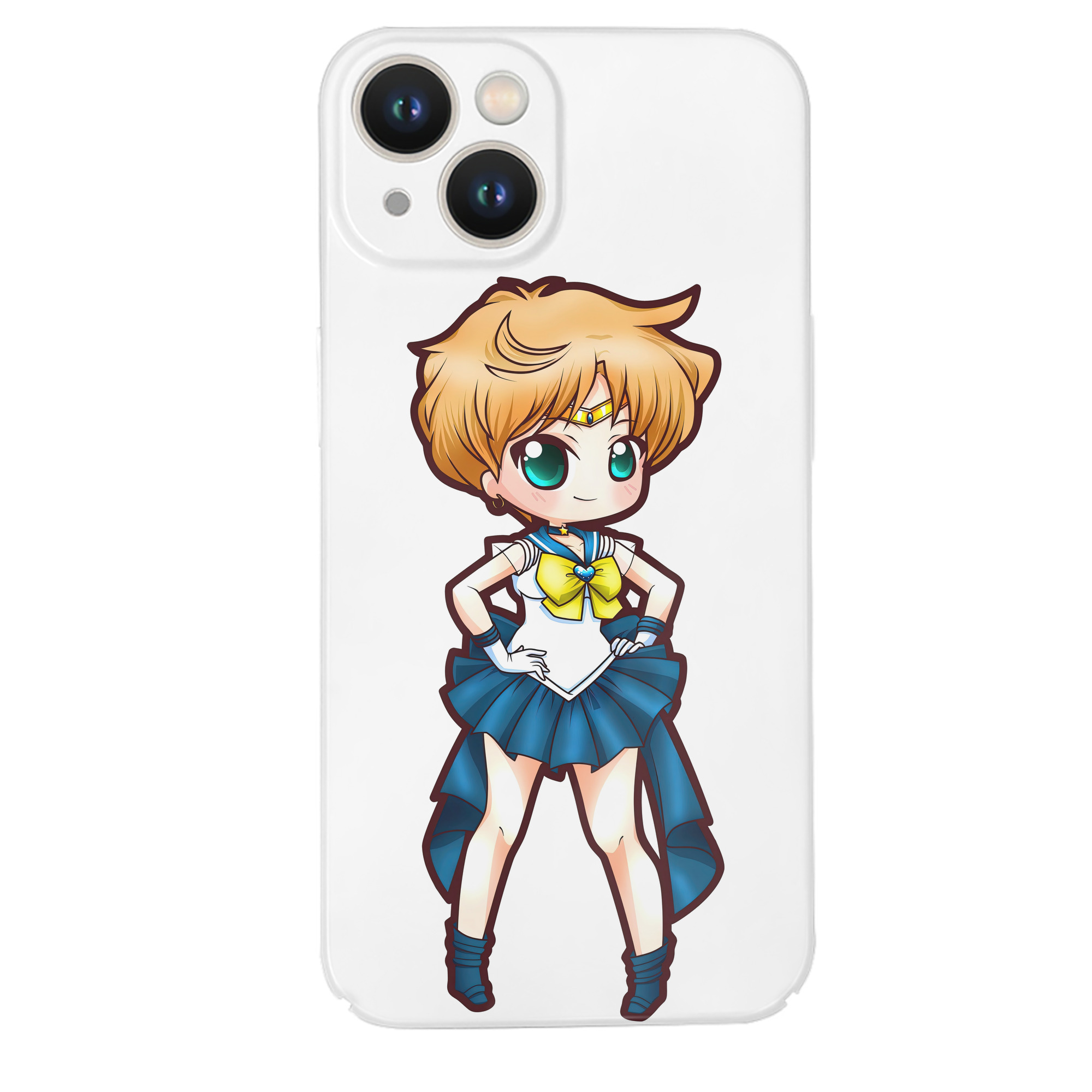 （画像用） 美少女戦士セーラームーン 天王はるか Sailor Moon Tenoh Haruka 【iPhone 14シリーズ対応】ハードケース